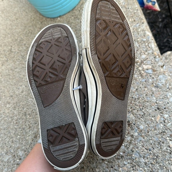 Grey Converse Sneakers Mens Size 8 - Picture 5 of 5